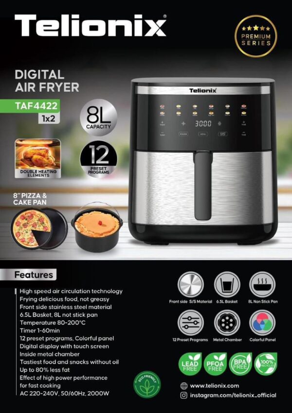 سرخ کن تلیونیکس مدل TELIONIX 4422